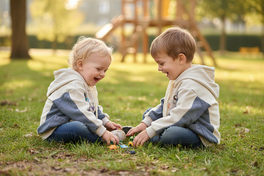 Boys Cotton Colorblock Hoodie Summer