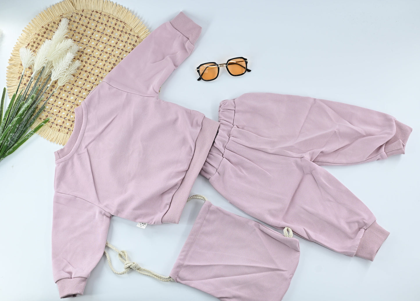 Doll's Pink Mickey Mouse Suit Top and Pants with Bag