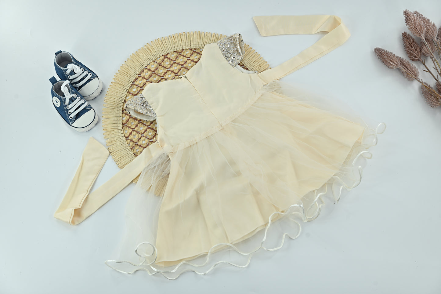 Baby Girl Sequin Tulle Party Dress
