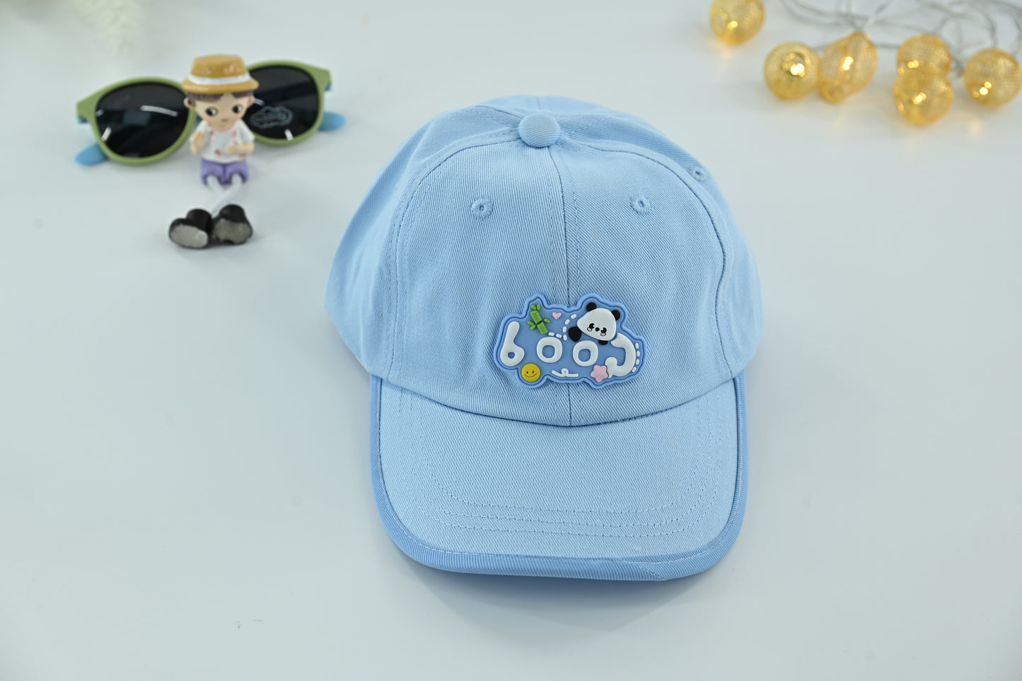 Kids Blue Cartoon Bear Cap