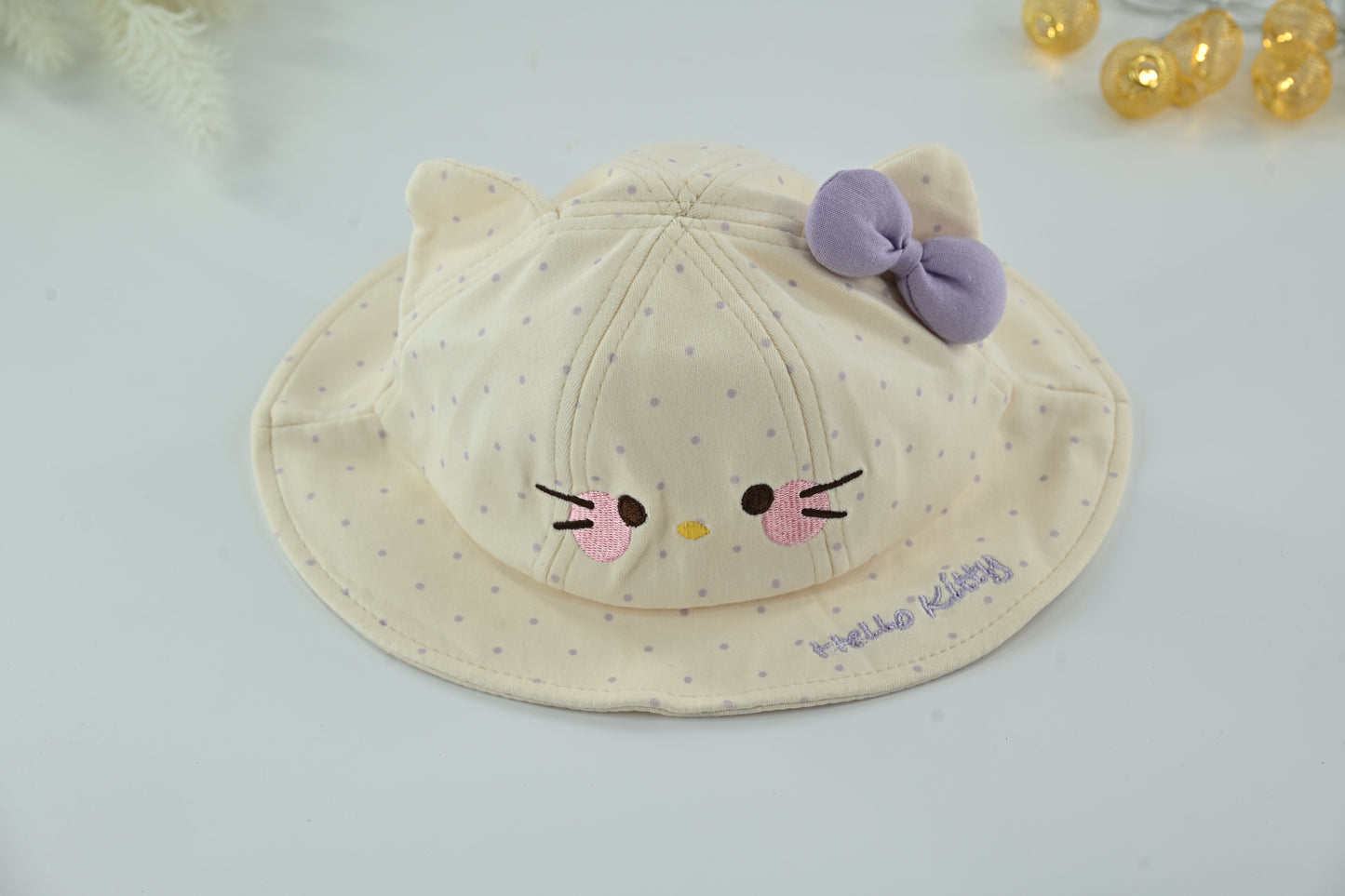 Baby Hello Kitty Polka Dot Sun Hat