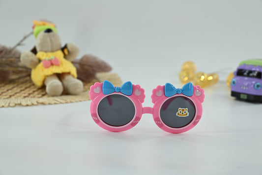 Kids Cute Bow Cartoon UV Protection Sunglasses