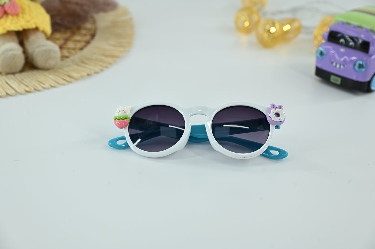 Kids Cartoon Animal Round Sunglasses