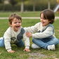 Boys Cotton Denim Patch Sweatshirt Summer