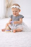 Baby Girl Cotton Lace Dress Elegant Summer Wear