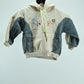 Urban Beige Denim Patch Boys Hoodie