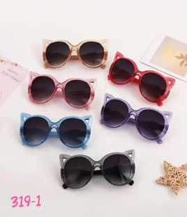 Kids Glitter Cat-Ear Sunglasses