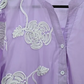 Lavender Bloom Embroidered Cotton Girls Kurti – Summer