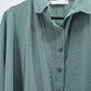 Women’s Dusty Sage Relaxed Fit Shirt | Free Size Oversized