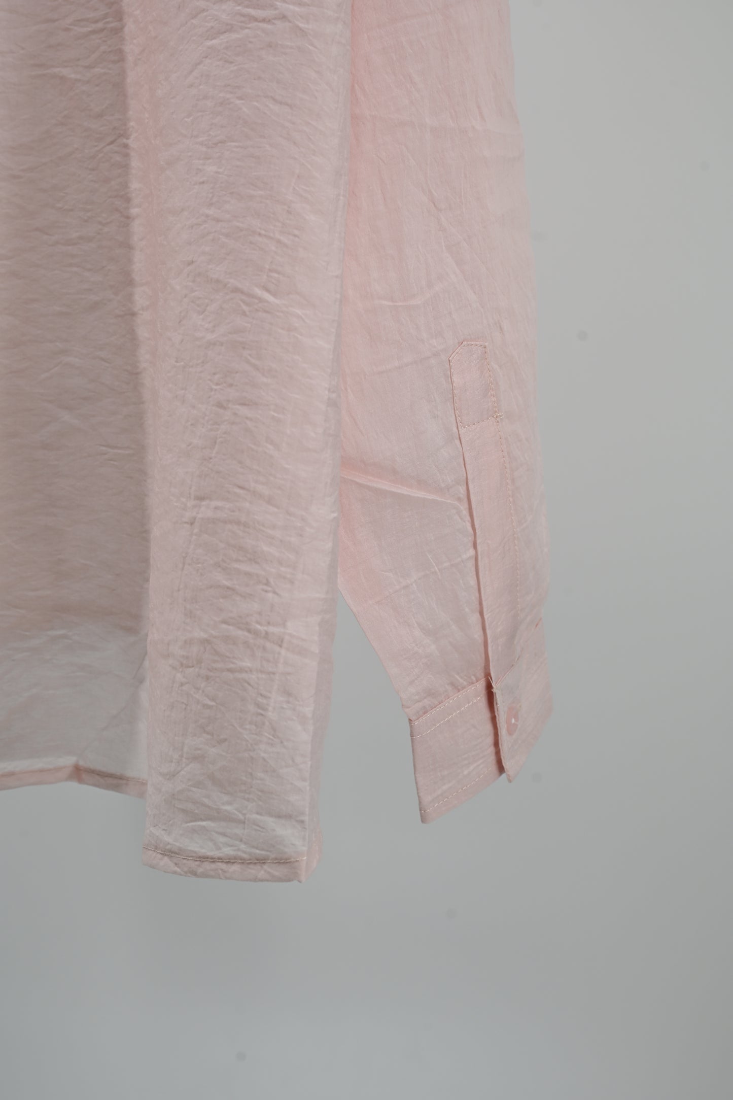 Women’s Blush Pink Oversized Shirt | Free Size Relaxed Fit