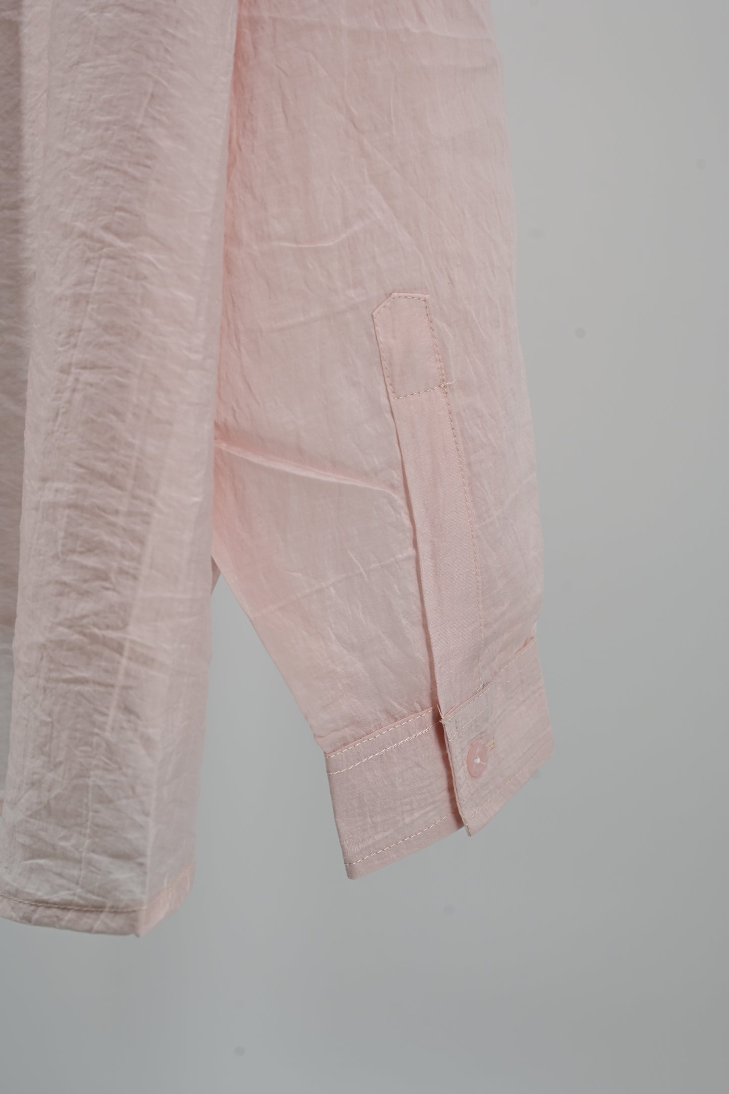 Women’s Blush Pink Oversized Shirt | Free Size Relaxed Fit
