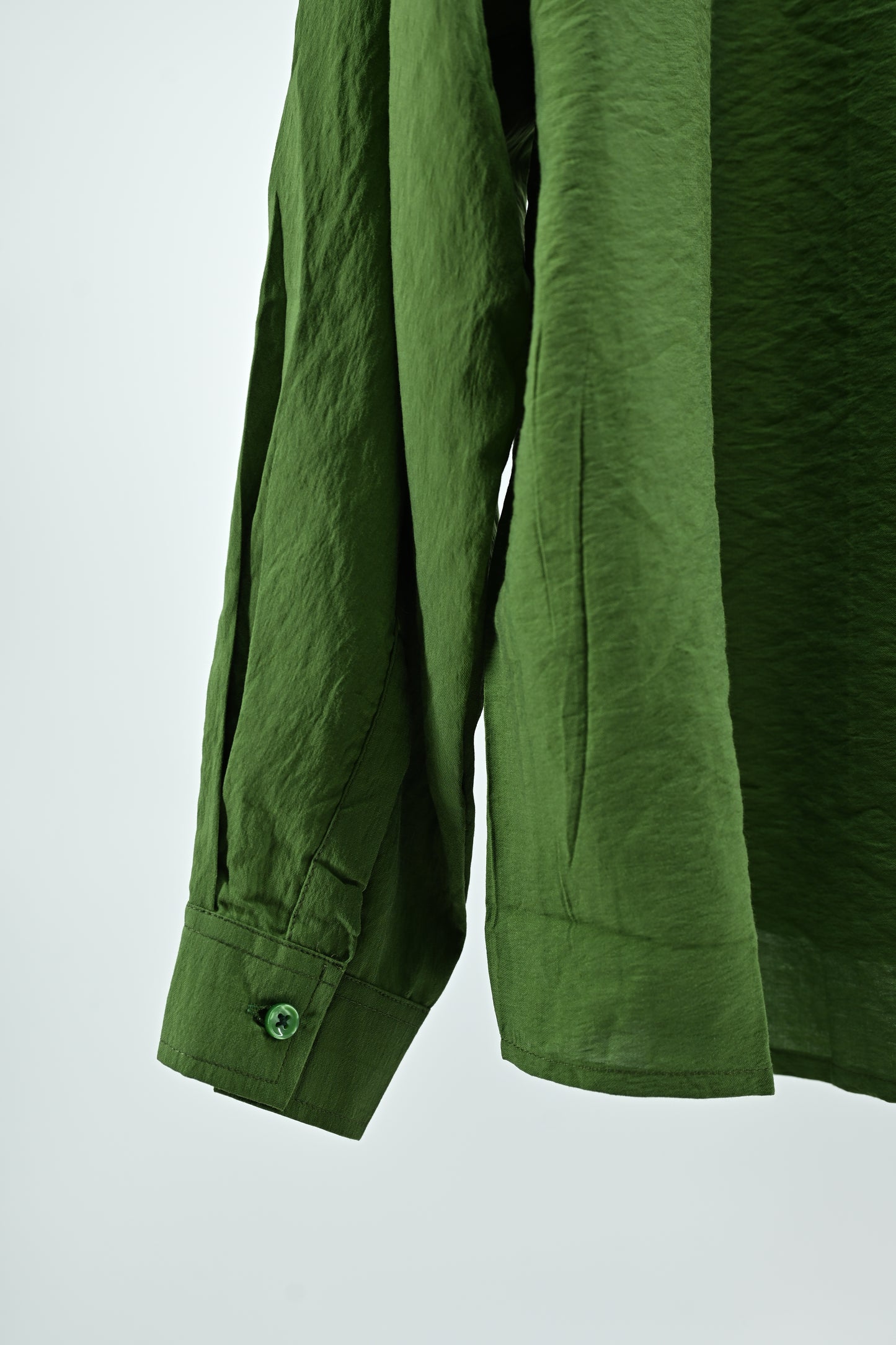Women’s Green Oversized Shirt | Free Size Relaxed Fit