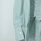 Light Green Floral Embroidered Peplum Shirt – Free Size
