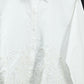 Elegant White Embroidered Cotton Shirt – Women’s Floral Detail Top