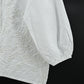 Elegant White Embroidered Cotton Shirt – Women’s Floral Detail Top