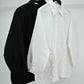 Elegant White Embroidered Cotton Shirt – Women’s Floral Detail Top