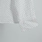 Women’s Classic White Polka Dot Button-Down Shirt
