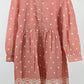 Women’s Elegant  Embroidered Flared Tunic Dress