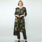 Midnight Bloom Printed Kurta Set with Dupatta | 3-Piece Set |