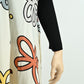 Elegant Cream Floral Print Maxi Dress with Stretchable Inner | Free Size | 2 Piece Set