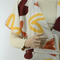 Elegant Heart Print Maxi Dress with Belt | Free Size | 2 Piece with Stretchable Inner
