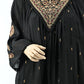 Women’s Black Embroidered Kurta Set with Dupatta