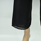 Women’s Black Embroidered Kurta Set with Dupatta