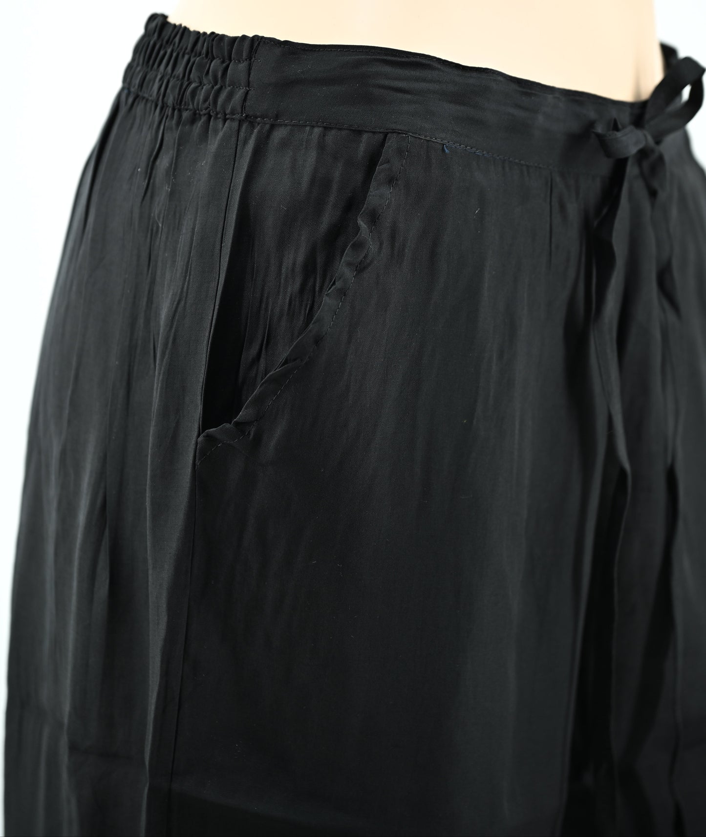 Women’s Black Embroidered Kurta Set with Dupatta