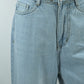 Women’s Light Blue Wide-Leg Jeans