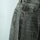 Women’s Charcoal Grey Wide-Leg Jeans
