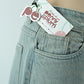 Women’s Light Sky Blue Straight Fit Jeans