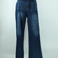 Women’s Dark Blue Straight Fit Jeans