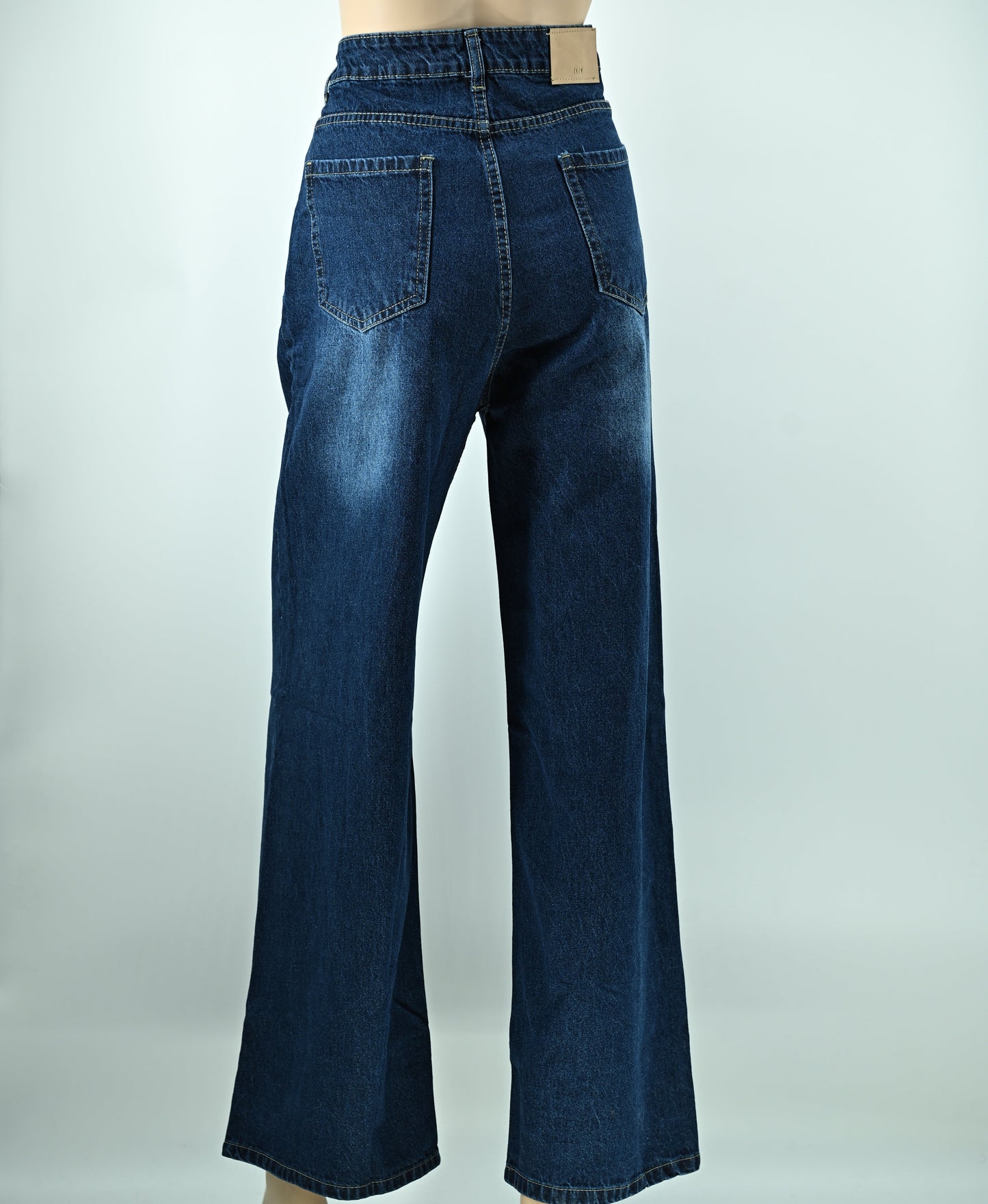 Women’s Dark Blue Straight Fit Jeans