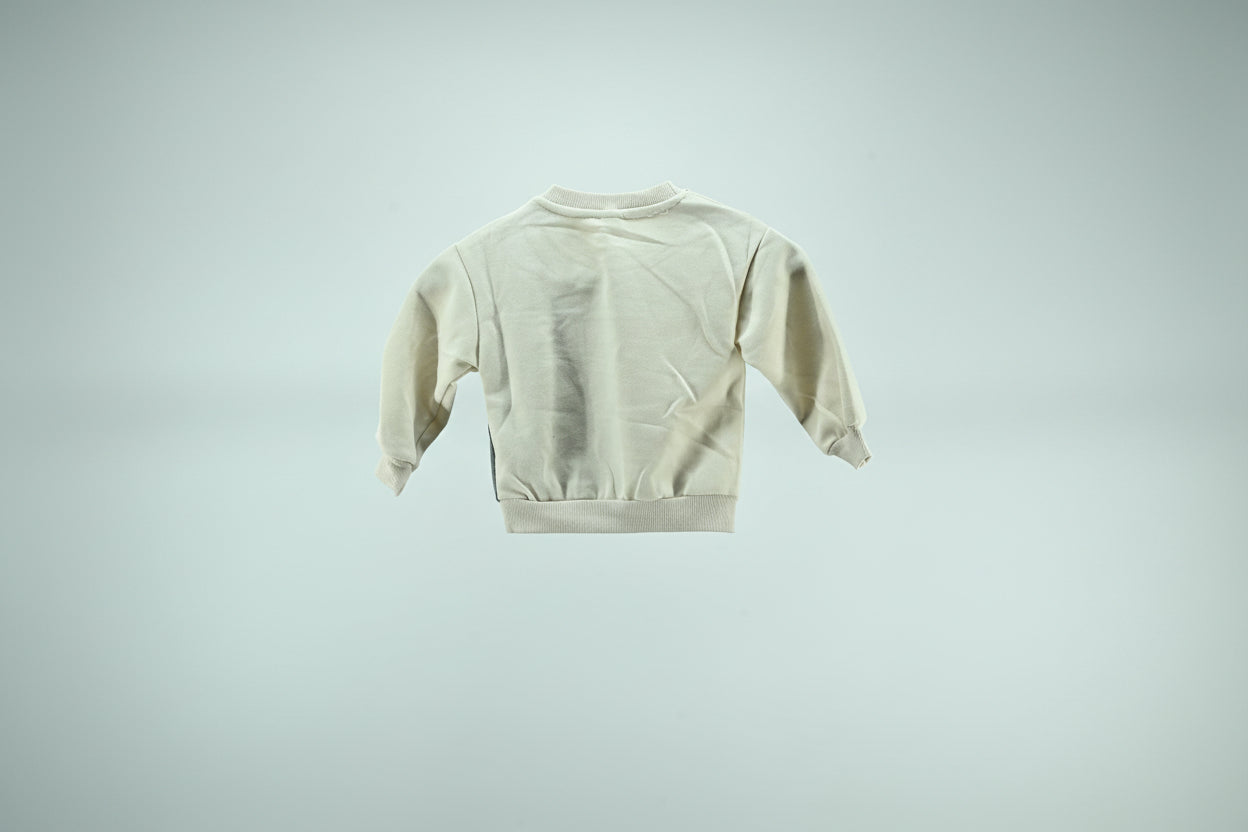 Boys Cotton Denim Patch Sweatshirt Summer