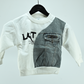 Boys Cotton Denim Patch Sweatshirt Summer