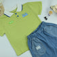 Boys Casual Polo T-Shirt and Shorts Set – 2 Piece Kids Outfit