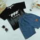 Kids’s Casual Graphic T-Shirt and Shorts 2-Piece Set