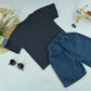 Boys Casual Graphic T-Shirt and Shorts 2-Piece Set-Model 2