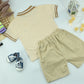 Boys Teddy Polo T-Shirt & Shorts Set