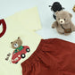Boys Bear Car Graphic T-Shirt &Shorts Set