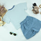 Boys Puppy Taxi Graphic T-Shirt & Shorts Set