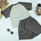 Boys Monkey Banana Graphic T-Shirt & Shorts Set