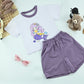 Girls Mermaid Graphic T-Shirt & Shorts Set