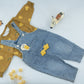 Unisex Duck Denim Dungaree Set