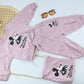 Doll's  Pink Mickey Mouse Suit Top and Pants with Bag