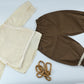 Baby Girls 3 Piece Outfit Set | Shirt, Knit Vest & Pants