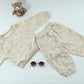 Kids Pink Knitted Sweater Co-ord Set