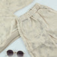 Kids Cream Knitted Sweater Co-ord Set