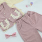 Bloom Charm kids Pink 3 Piece  co-ord set
