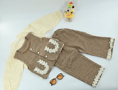 Bloom Charm Kids 3 Piece  Co-ord set